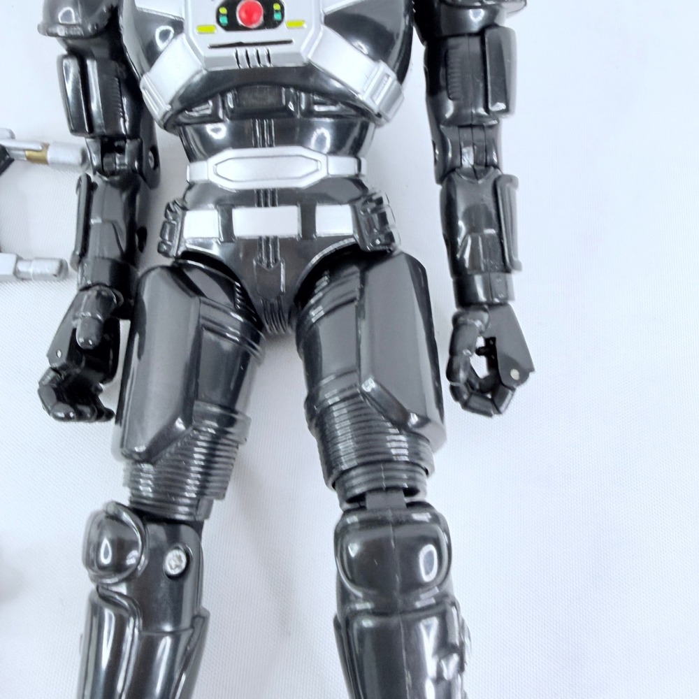 1997 Mighty Morphin Power Rangers 8" Phantom Ranger Working Arm Action Figure - Picture 6 of 7